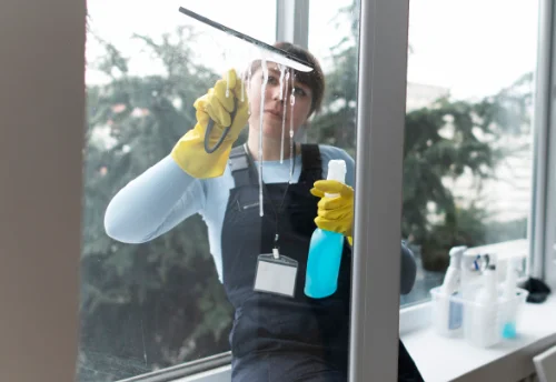 Nettoyage de vitres intérieures et extérieures à Lougres
